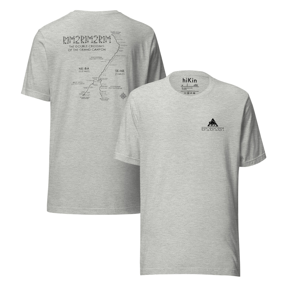THE ULTIMATE Rim2Rim2Rim (R3, Double Crossing) Unisex Tee