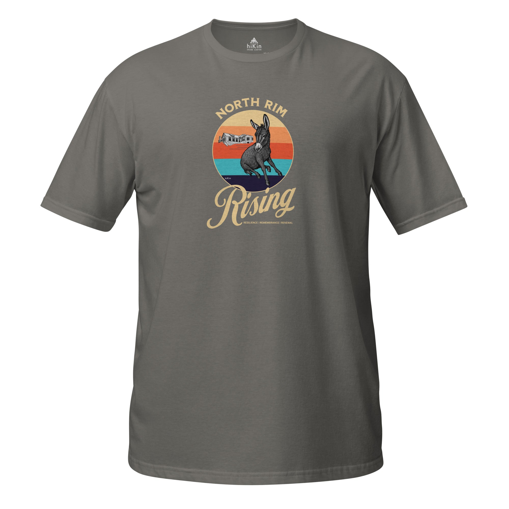 North Rim Rising Unisex Tee: ALL PROFITS TO SUPPORT THOSE AFFECTED BY NORTH RIM FIRE