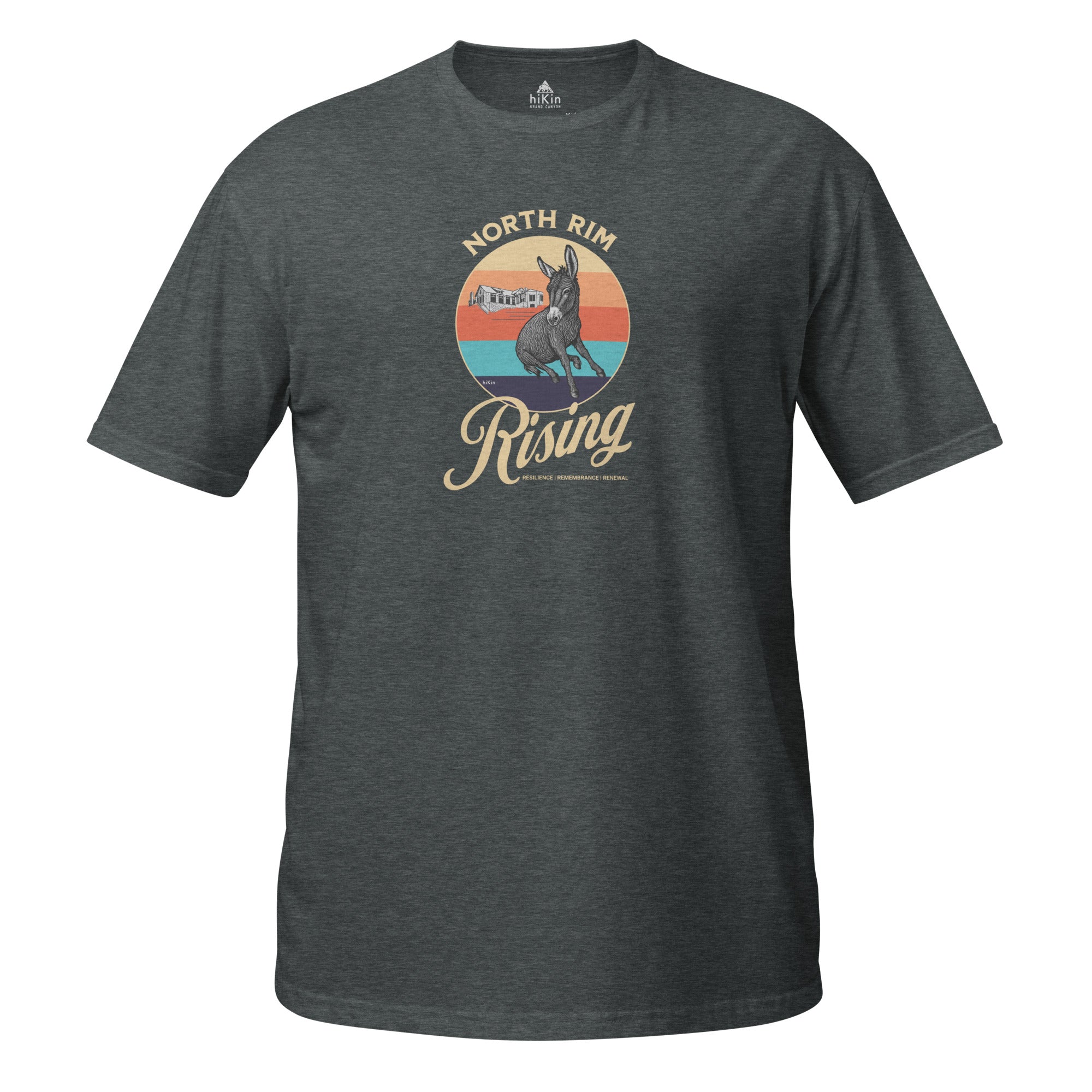 North Rim Rising Unisex Tee: ALL PROFITS TO SUPPORT THOSE AFFECTED BY NORTH RIM FIRE