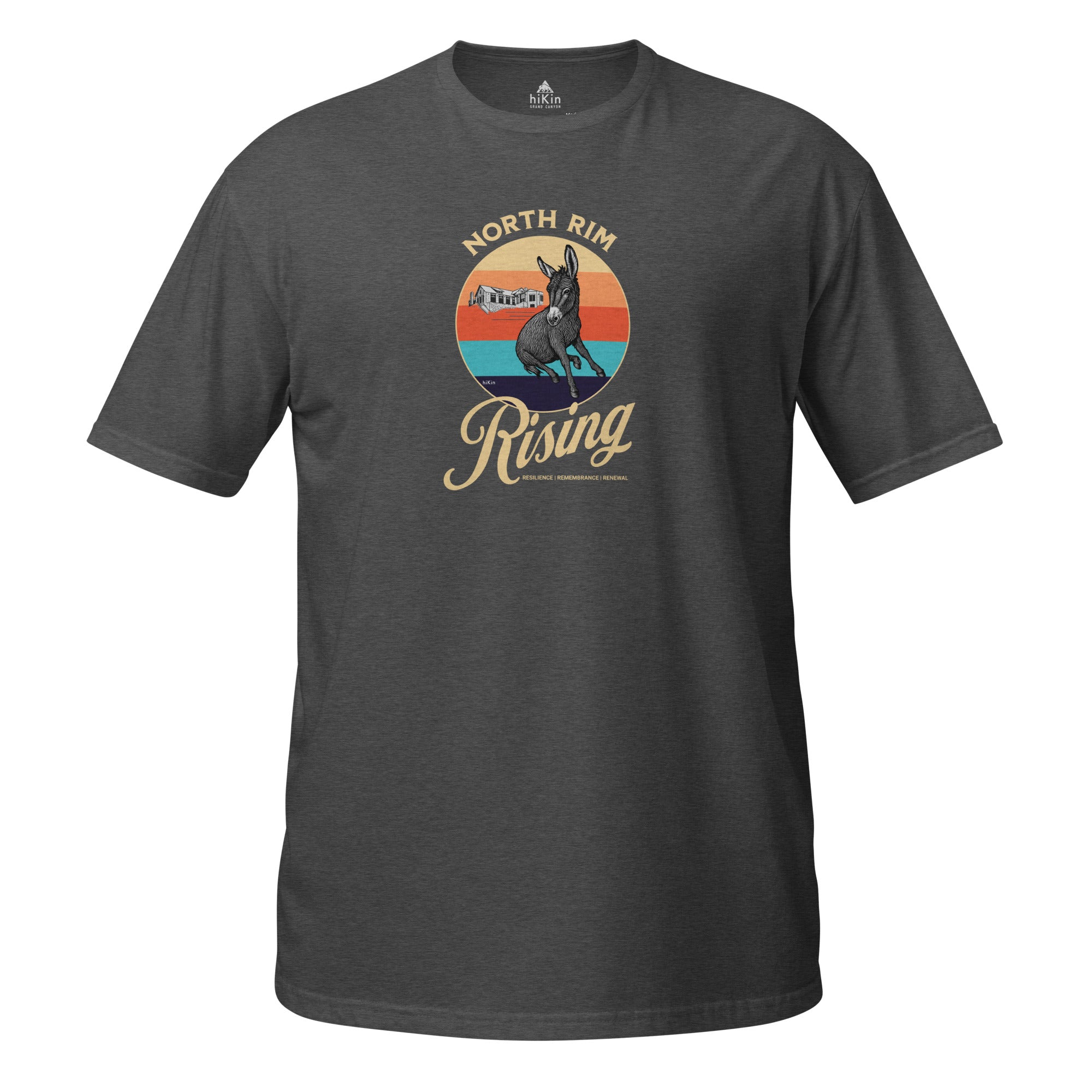 North Rim Rising Unisex Tee: ALL PROFITS TO SUPPORT THOSE AFFECTED BY NORTH RIM FIRE