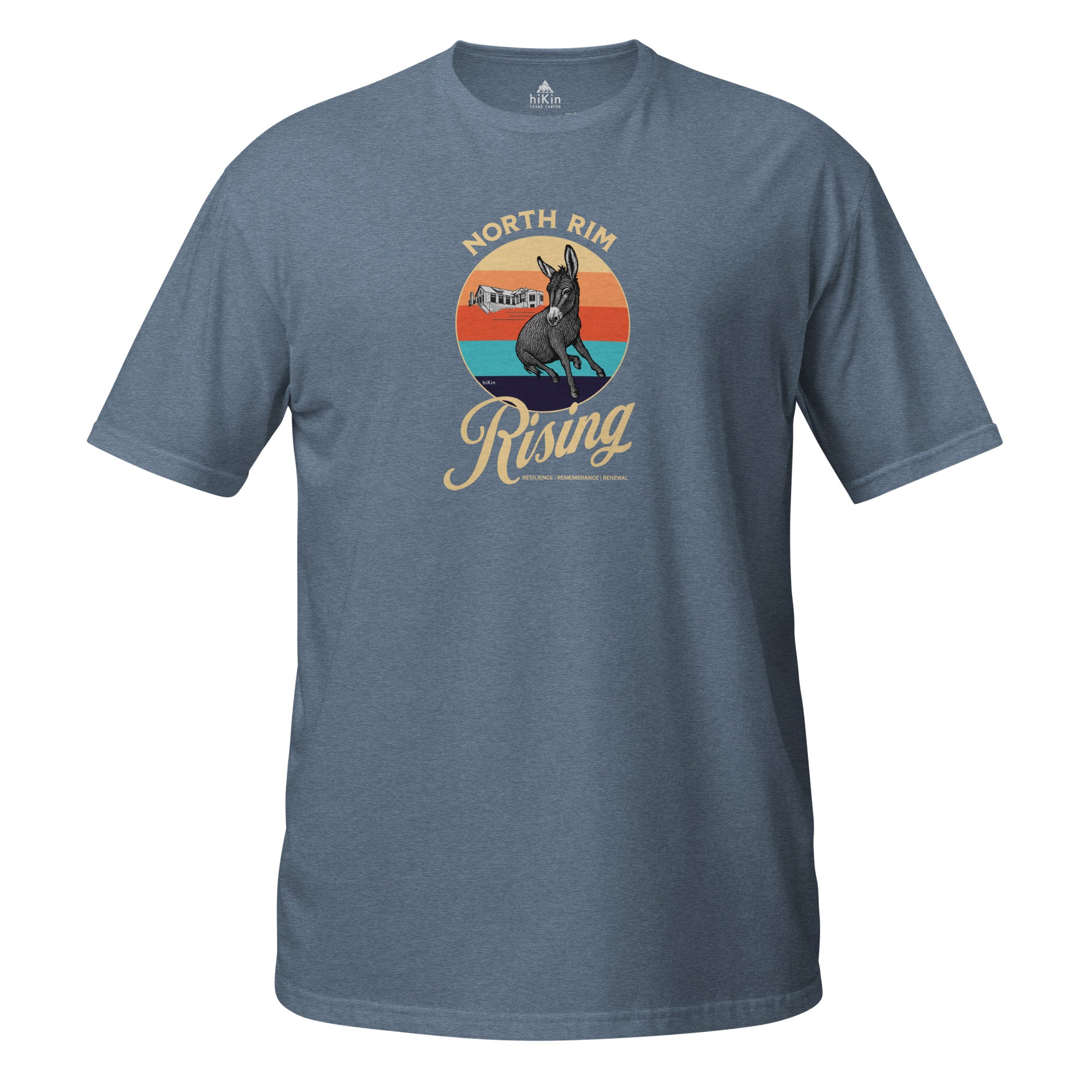 North Rim Rising Unisex Tee: ALL PROFITS TO SUPPORT THOSE AFFECTED BY NORTH RIM FIRE