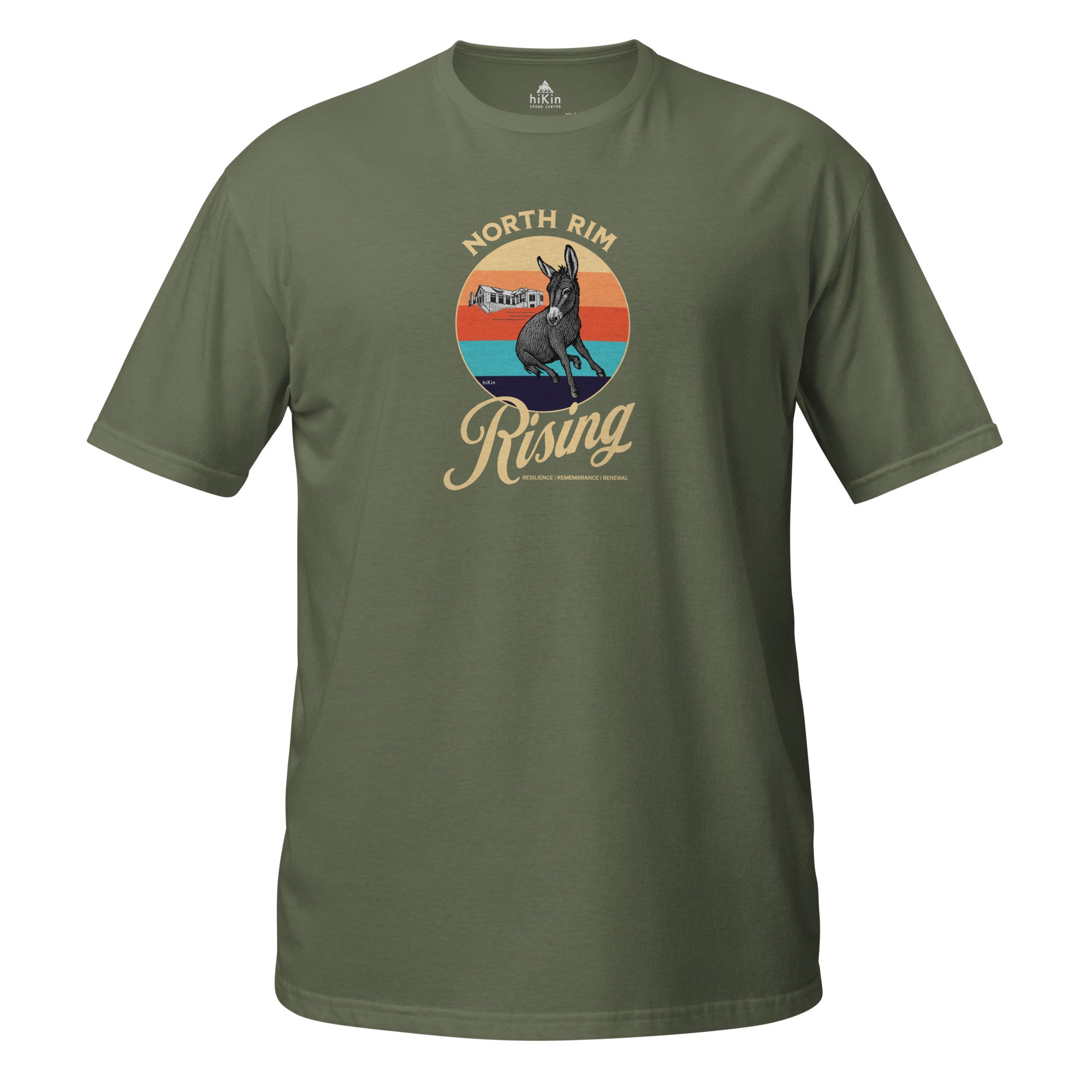 North Rim Rising Unisex Tee: ALL PROFITS TO SUPPORT THOSE AFFECTED BY NORTH RIM FIRE