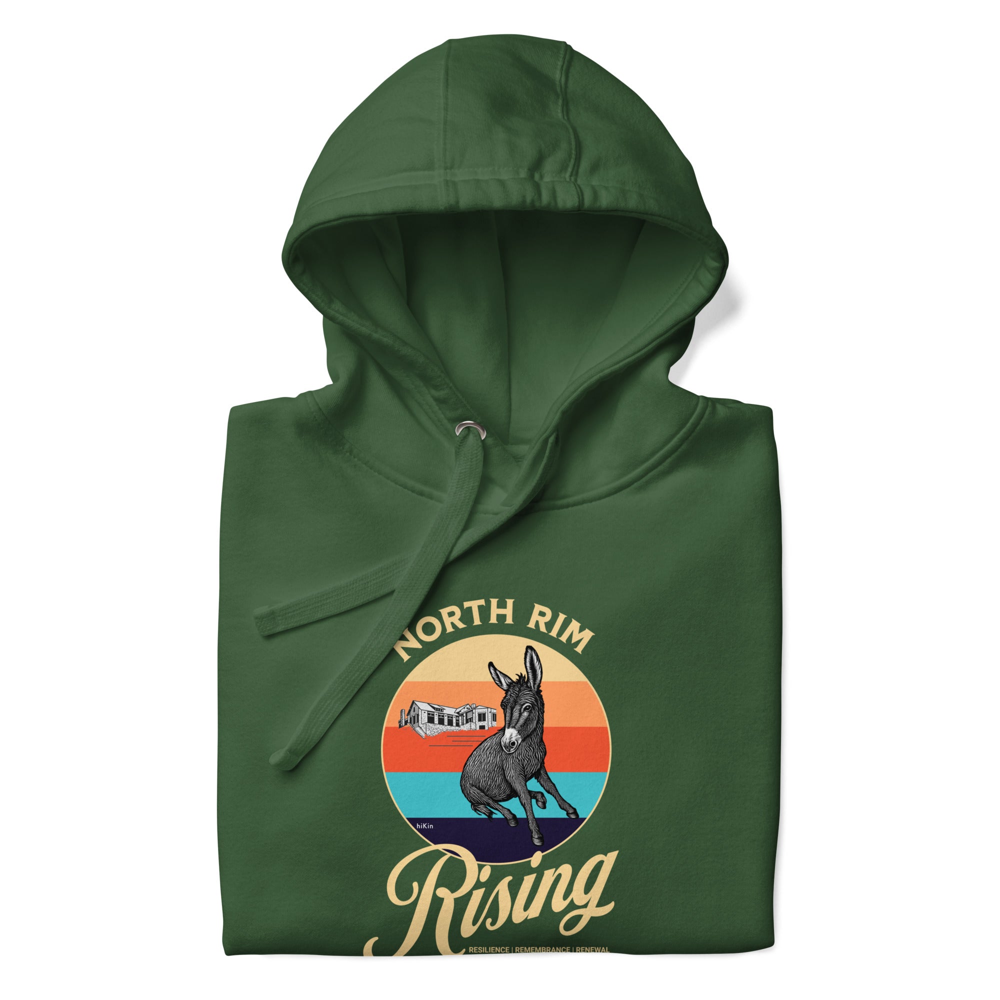 North Rim Rising Unisex Hoodie: ALL PROFITS TO SUPPORT THOSE AFFECTED BY NORTH RIM FIRE