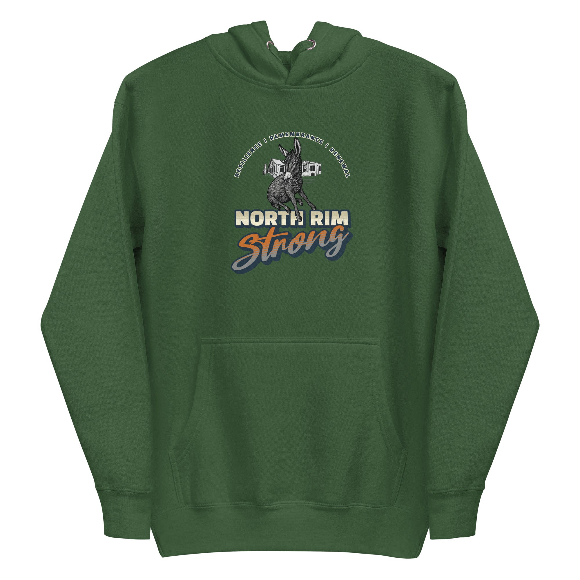 North Rim Strong Unisex Hoodie. — ALL PROFITS SUPPORT THOSE AFFECTED BY NORTH RIM FIRE