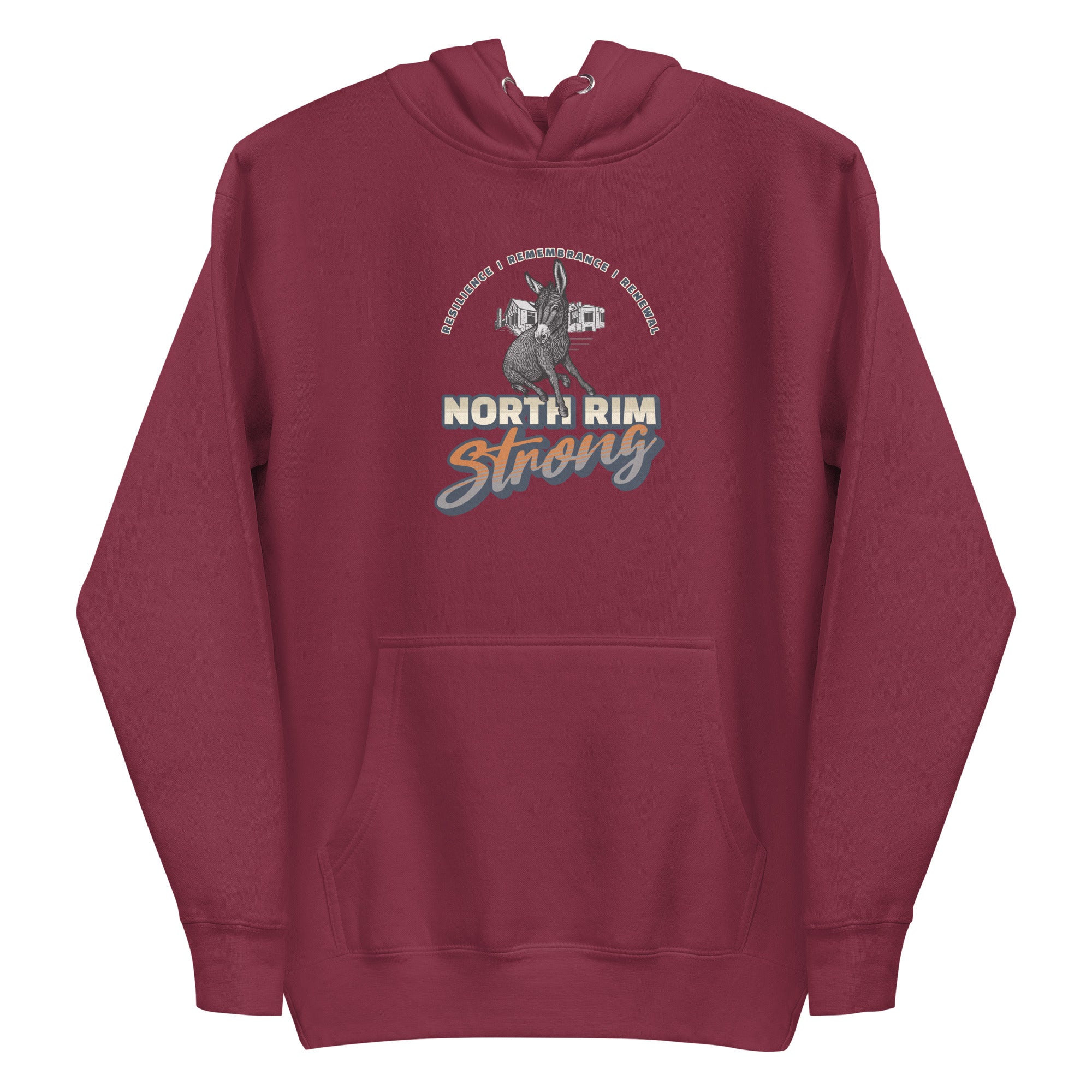 North Rim Strong Unisex Hoodie. — ALL PROFITS SUPPORT THOSE AFFECTED BY NORTH RIM FIRE
