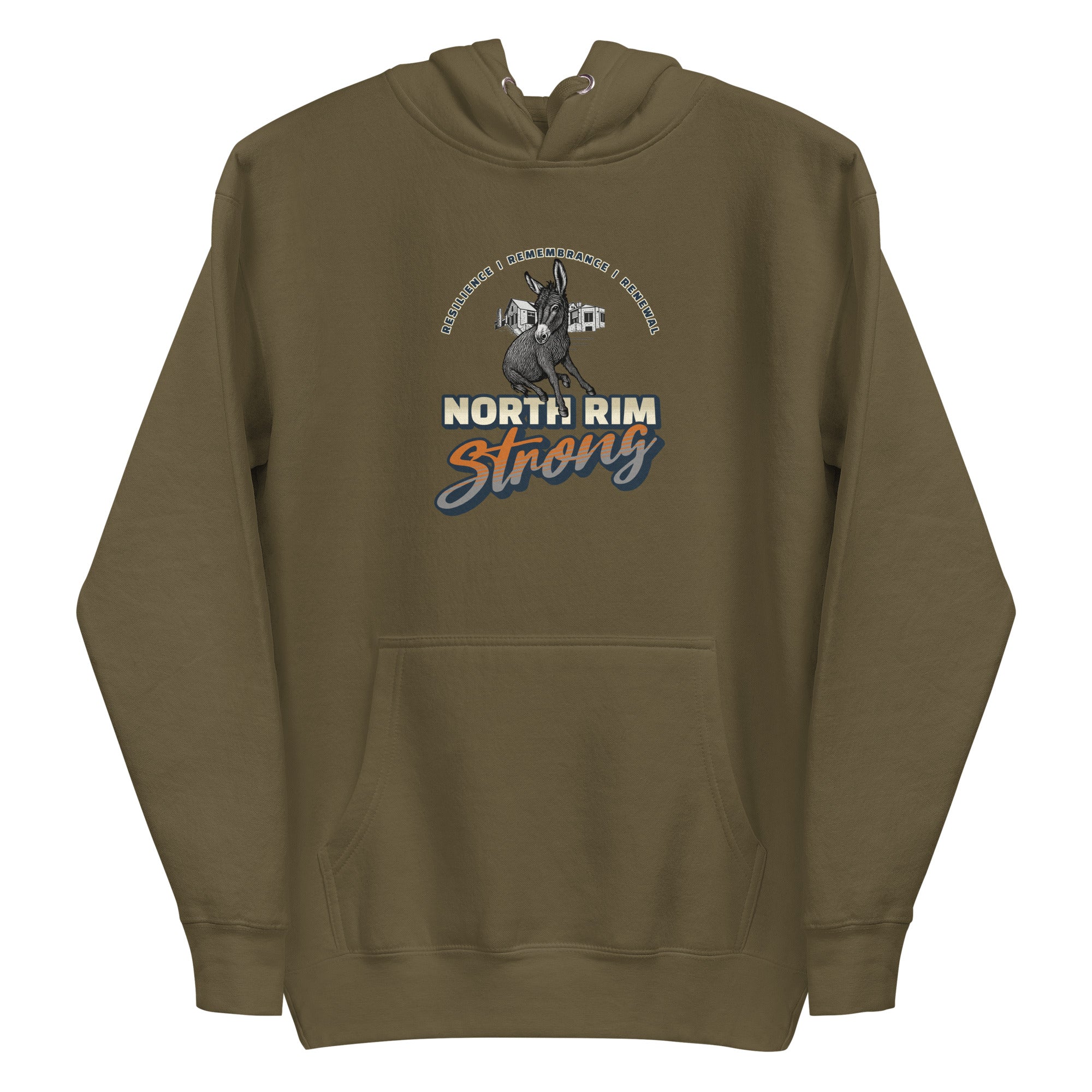 North Rim Strong Unisex Hoodie. — ALL PROFITS SUPPORT THOSE AFFECTED BY NORTH RIM FIRE