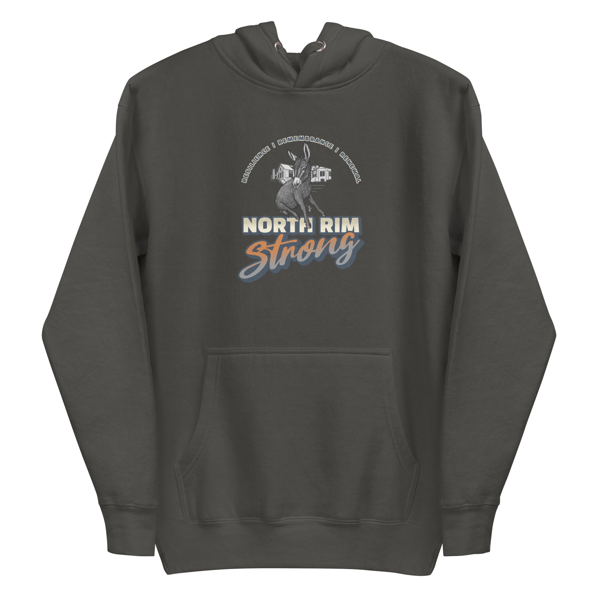 North Rim Strong Unisex Hoodie. — ALL PROFITS SUPPORT THOSE AFFECTED BY NORTH RIM FIRE