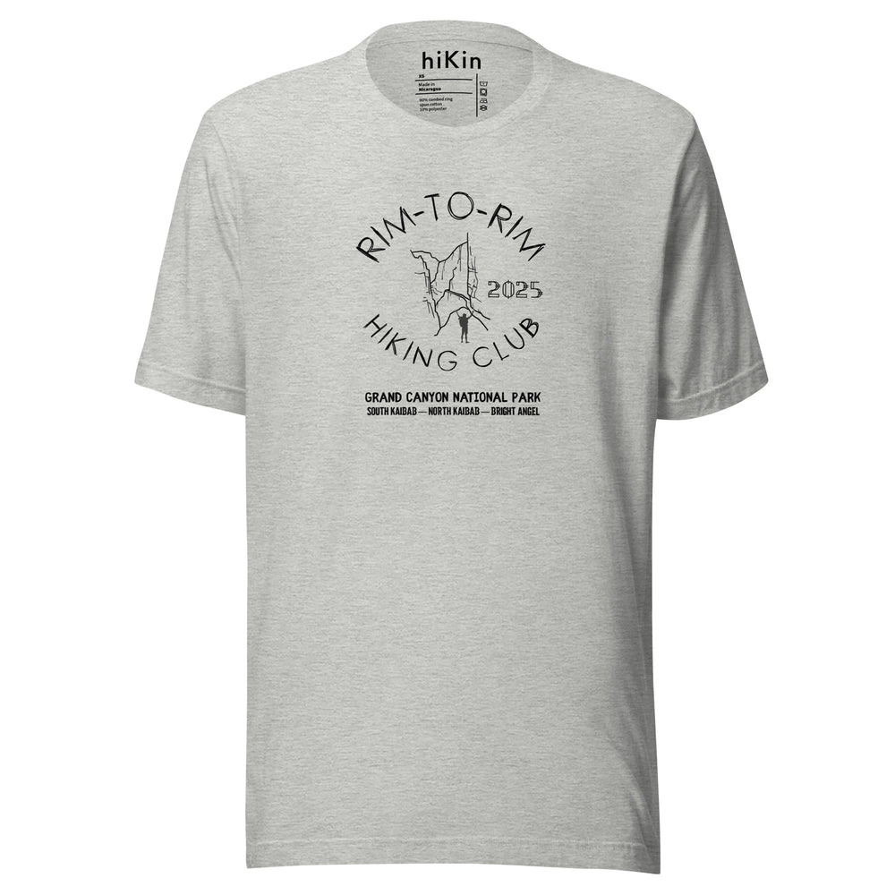 Rim-To-Rim Club 2025 Unisex Tee