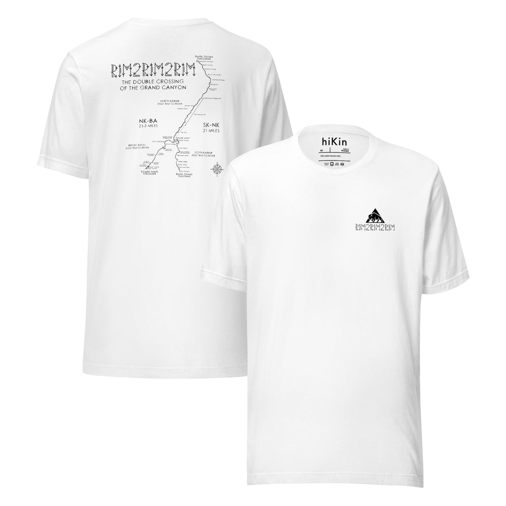 THE ULTIMATE Rim2Rim2Rim (R3, Double Crossing) Unisex Tee