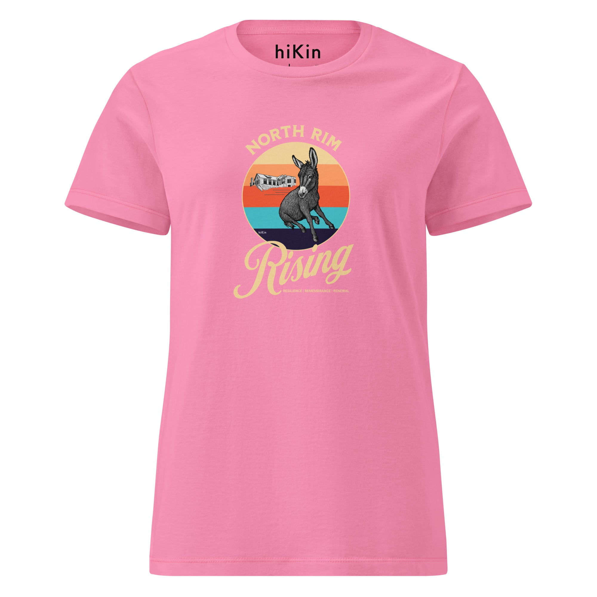Women's Cut North Rim Rising Tee: ALL PROFITS SUPPORT THOSE AFFECTED BY NORTH RIM FIRE